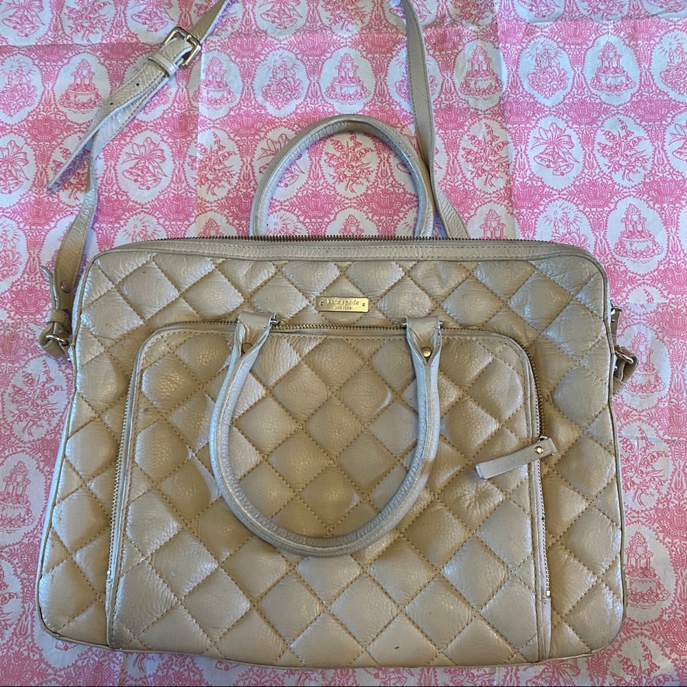 Lot of 4 Kate Spade Purse/ laptop saffiano bundle - Picture 5 of 16